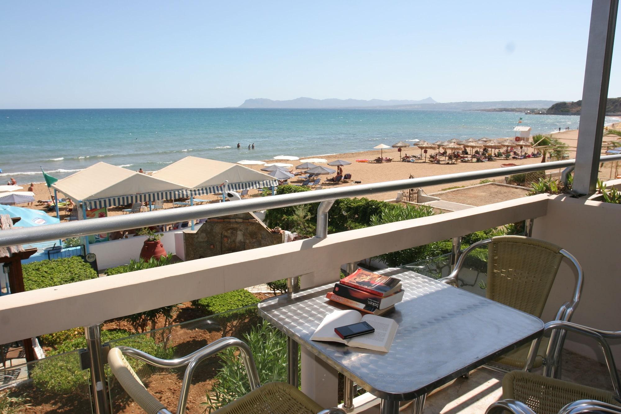 Lia Beachfront Apartments Stalós Exterior foto