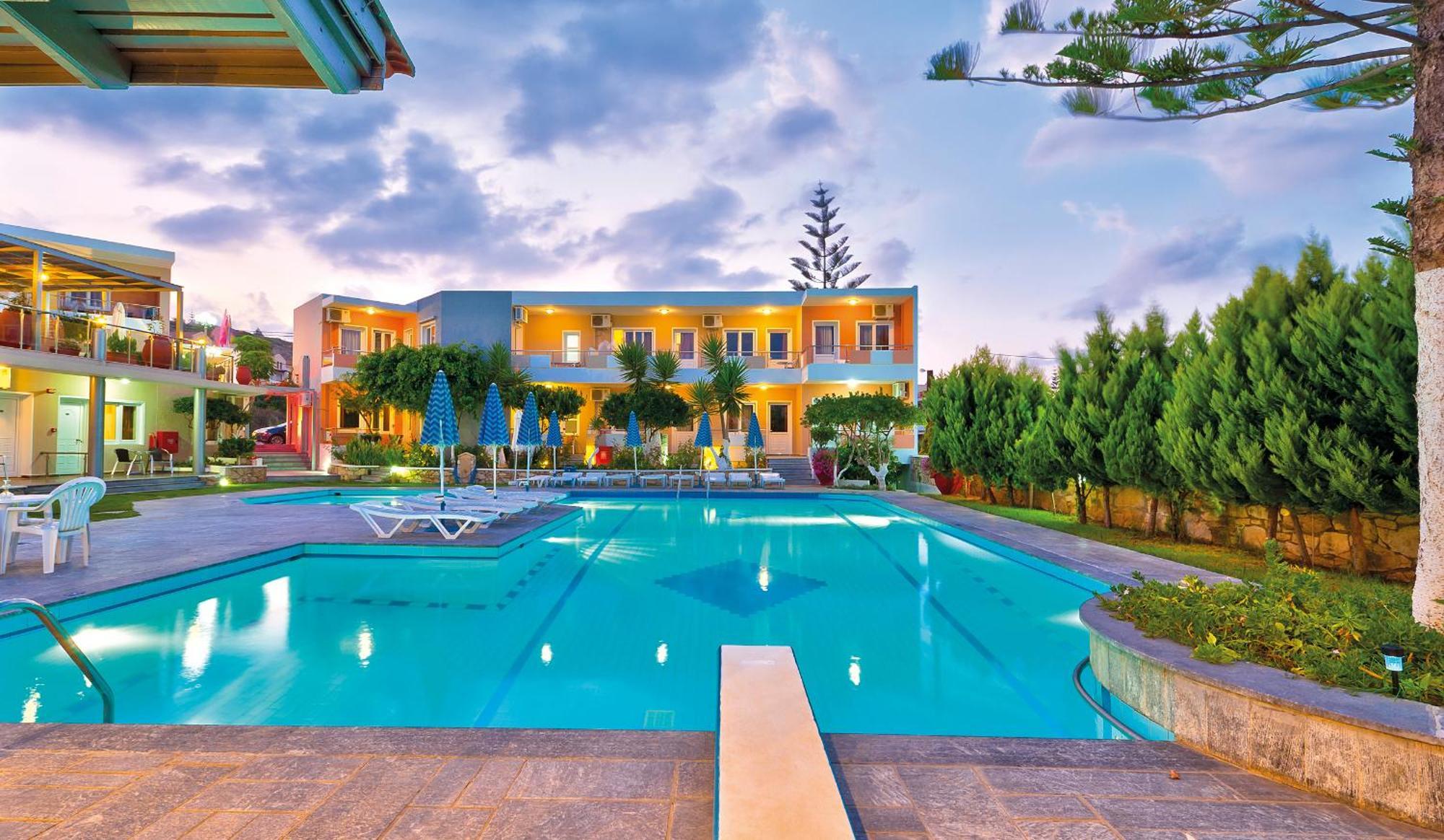 Lia Beachfront Apartments Stalós Exterior foto