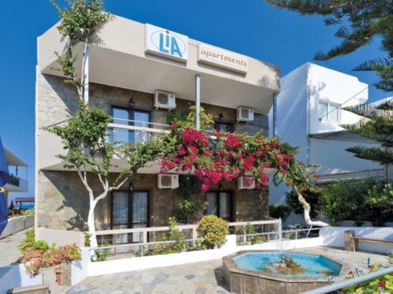 Lia Beachfront Apartments Stalós Exterior foto